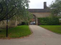 Kitchen Courtyard Arch, St Mary's College, Elvet Hill Road, Durham © DCC 08/12/2021